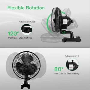 VIVOSUN 6 Inch Clip-On Fan Upgraded