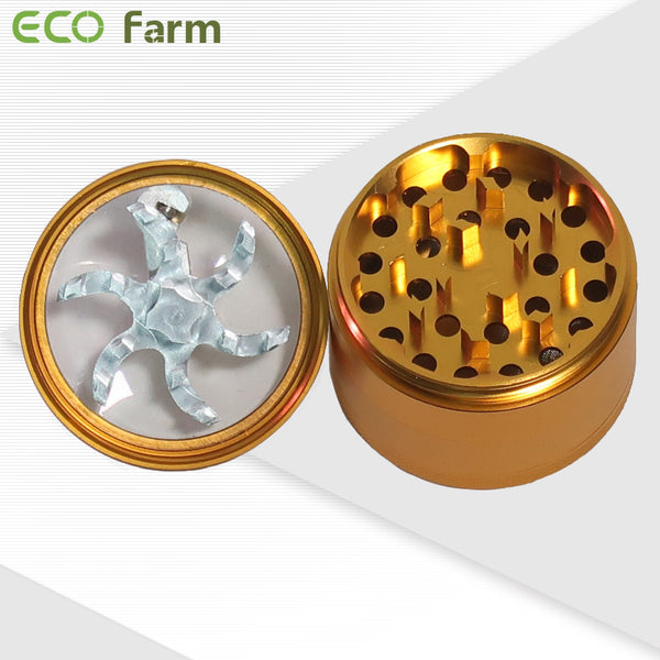 ECO Farm Herb Grinder Rainbow Spice Grinder with Drawer 