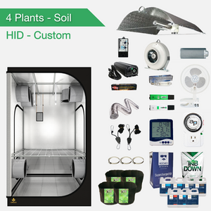 HID (HPS/MH) Soil Complete Grow Kits for 4 Plants