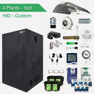 HID (HPS/MH) Soil Complete Grow Kits for 4 Plants