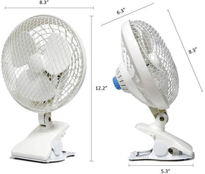 VIVOSUN 6 inches Portable Desk Clip On Fan