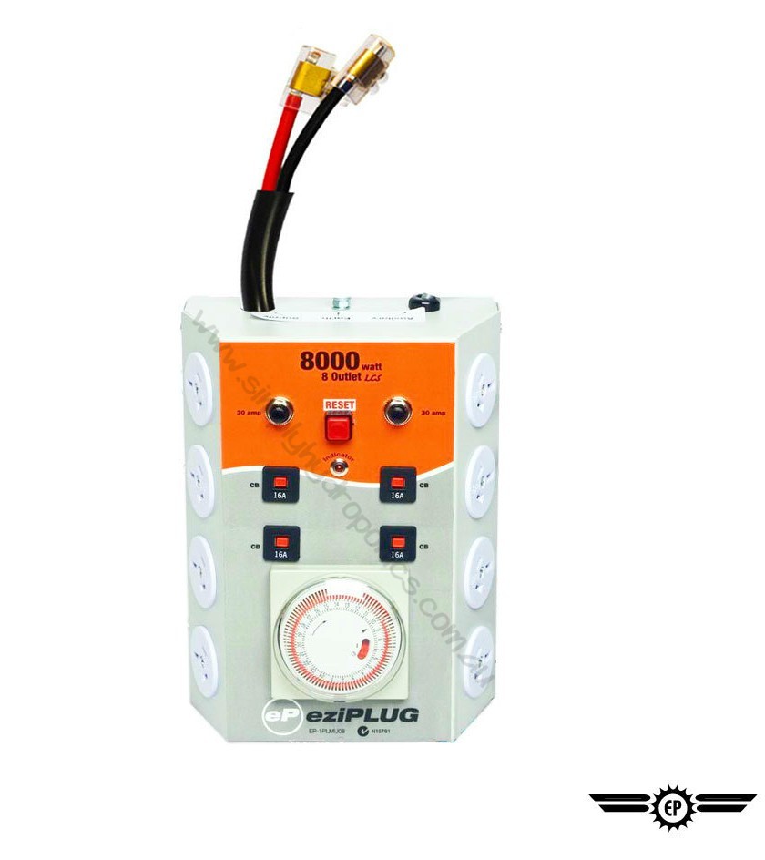 Hortitek 8 OUTLET LMU Hardwired 8000W 60A with Timer