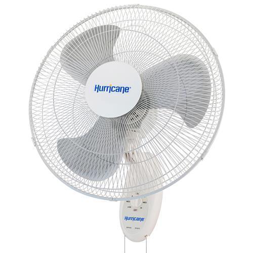 Hurricane Supreme Oscillating Wall Mount Fan 18 in Fans